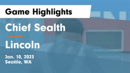 Chief Sealth  vs Lincoln Game Highlights - Jan. 10, 2023