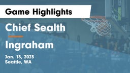 Chief Sealth  vs Ingraham  Game Highlights - Jan. 13, 2023