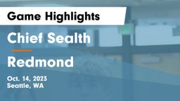 Chief Sealth  vs Redmond  Game Highlights - Oct. 14, 2023