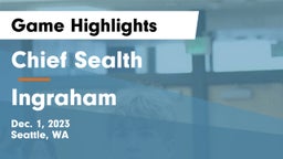 Chief Sealth  vs Ingraham  Game Highlights - Dec. 1, 2023