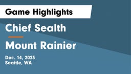 Chief Sealth  vs Mount Rainier  Game Highlights - Dec. 14, 2023