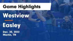Westview  vs Easley  Game Highlights - Dec. 20, 2022