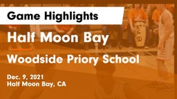 Half Moon Bay  vs Woodside Priory School Game Highlights - Dec. 9, 2021