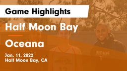 Half Moon Bay  vs Oceana  Game Highlights - Jan. 11, 2022