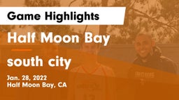 Half Moon Bay  vs south city Game Highlights - Jan. 28, 2022