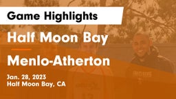 Half Moon Bay  vs Menlo-Atherton  Game Highlights - Jan. 28, 2023