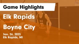 Elk Rapids  vs Boyne City  Game Highlights - Jan. 26, 2023