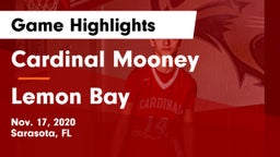 Cardinal Mooney  vs Lemon Bay  Game Highlights - Nov. 17, 2020