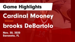 Cardinal Mooney  vs brooks DeBartolo Game Highlights - Nov. 30, 2020
