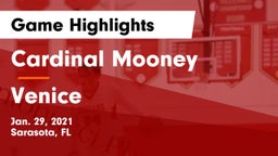 Cardinal Mooney  vs Venice  Game Highlights - Jan. 29, 2021