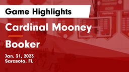 Cardinal Mooney  vs Booker  Game Highlights - Jan. 31, 2023