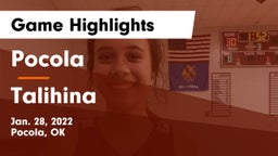 Pocola  vs Talihina  Game Highlights - Jan. 28, 2022