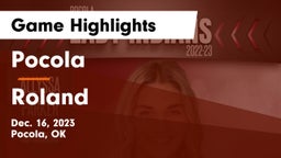 Pocola  vs Roland  Game Highlights - Dec. 16, 2023