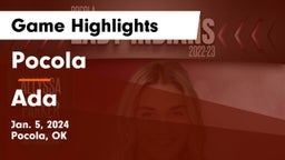 Pocola  vs Ada  Game Highlights - Jan. 5, 2024