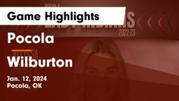 Pocola  vs Wilburton  Game Highlights - Jan. 12, 2024