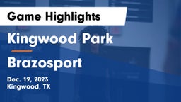 Kingwood Park  vs Brazosport  Game Highlights - Dec. 19, 2023