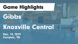 Gibbs  vs Knoxville Central  Game Highlights - Dec. 14, 2019