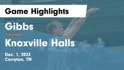 Gibbs  vs Knoxville Halls  Game Highlights - Dec. 1, 2023