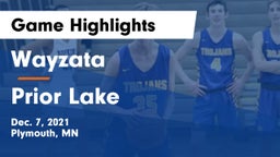 Wayzata  vs Prior Lake  Game Highlights - Dec. 7, 2021