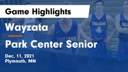 Wayzata  vs Park Center Senior  Game Highlights - Dec. 11, 2021
