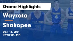 Wayzata  vs Shakopee  Game Highlights - Dec. 14, 2021