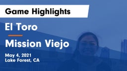 El Toro  vs Mission Viejo  Game Highlights - May 4, 2021