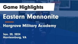 Eastern Mennonite  vs Hargrave Military Academy  Game Highlights - Jan. 20, 2024