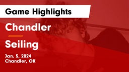 Chandler  vs Seiling  Game Highlights - Jan. 5, 2024