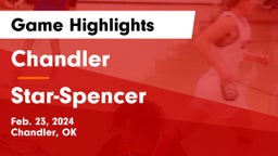 Chandler  vs Star-Spencer  Game Highlights - Feb. 23, 2024