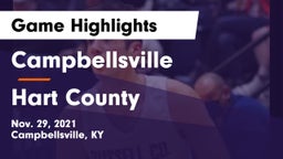 Campbellsville  vs Hart County  Game Highlights - Nov. 29, 2021