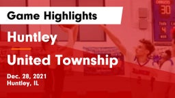 Huntley  vs United Township Game Highlights - Dec. 28, 2021