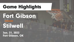 Fort Gibson  vs Stilwell  Game Highlights - Jan. 21, 2022