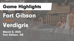 Fort Gibson  vs Verdigris  Game Highlights - March 8, 2023