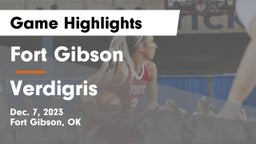 Fort Gibson  vs Verdigris  Game Highlights - Dec. 7, 2023
