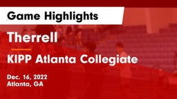 Therrell  vs KIPP Atlanta Collegiate Game Highlights - Dec. 16, 2022