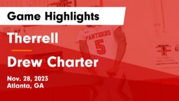 Therrell  vs Drew Charter Game Highlights - Nov. 28, 2023