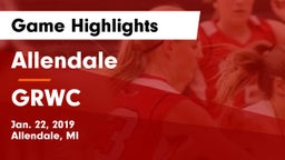 Allendale  vs GRWC Game Highlights - Jan. 22, 2019