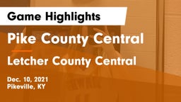 Pike County Central  vs Letcher County Central  Game Highlights - Dec. 10, 2021