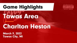Tawas Area  vs Charlton Heston Game Highlights - March 9, 2022