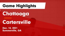 Chattooga  vs Cartersville  Game Highlights - Dec. 14, 2021