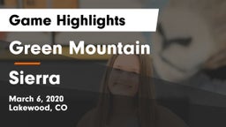 Green Mountain  vs Sierra  Game Highlights - March 6, 2020