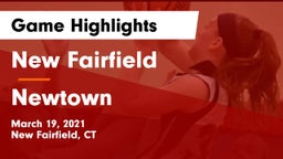 New Fairfield  vs Newtown  Game Highlights - March 19, 2021