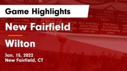 New Fairfield  vs Wilton  Game Highlights - Jan. 15, 2022