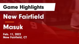 New Fairfield  vs Masuk  Game Highlights - Feb. 11, 2022