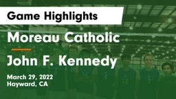 Moreau Catholic  vs John F. Kennedy  Game Highlights - March 29, 2022
