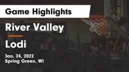 River Valley  vs Lodi  Game Highlights - Jan. 24, 2022