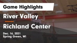 River Valley  vs Richland Center  Game Highlights - Dec. 16, 2021