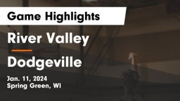River Valley  vs Dodgeville  Game Highlights - Jan. 11, 2024