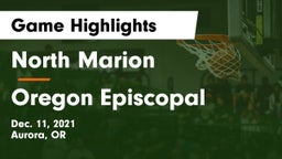 North Marion  vs Oregon Episcopal  Game Highlights - Dec. 11, 2021