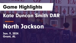 Kate Duncan Smith DAR  vs North Jackson Game Highlights - Jan. 9, 2024